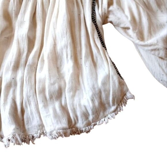 SOLD Free People Top Cyprus Avenue Embroidered Peasant Lace - Picture 14 of 14
